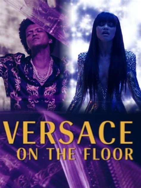 canzone bruno mars versace|versace on the floor girl.